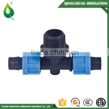 Agricultural Plastic Garden Irrigation PE Fitting Female Tee