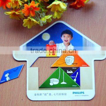 Creative fridge magnet puzzle toys for kids