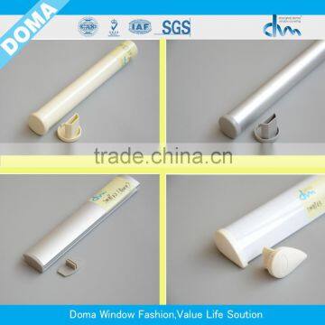 Aluminum Roller Window Shade Tracks Roller Blind Parts Bottom Tube Bottom Rail