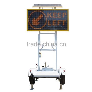 Solar Powered Trailer Variable Message Sign