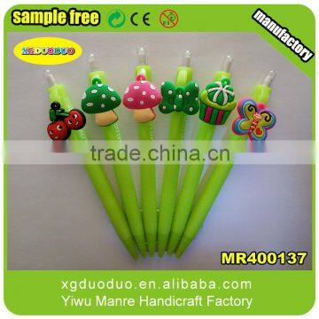 Popular Soft PVC Flower Shaped Pencil Charms photo-5