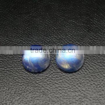 Natural White Rainbow MoonstoneRound Shape Loose Gemstone photo-2