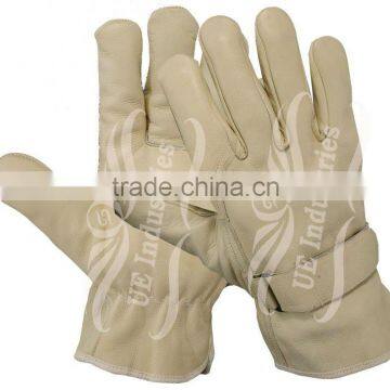 UEI-2706 leather driver gloves , driving gloves , car driving gloves , safety gloves , leather driving gloves , leather gloves