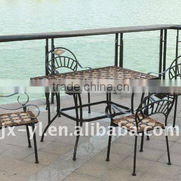 [2012 NEWEST]OUTDOOR IRON MOSAIC FURNITURE