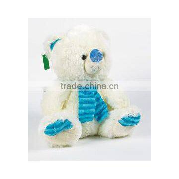 plush bear with scarf / cute bear /plush toys/ Stuffed toy