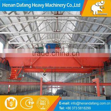 Customized Heavy Capacity Electric 100ton Double Girder Overhead Cranes With High Quality Winch