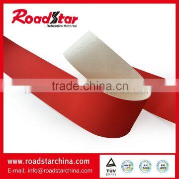 Production colour reflective PVC artificial leather material