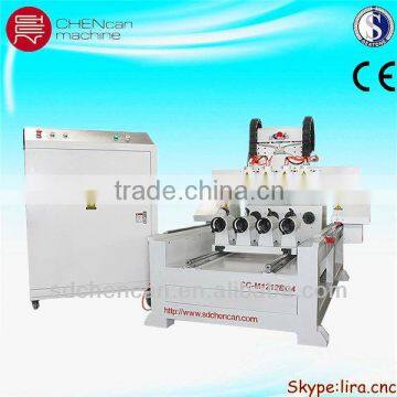 four axis cylinder wood rotary cnc machine