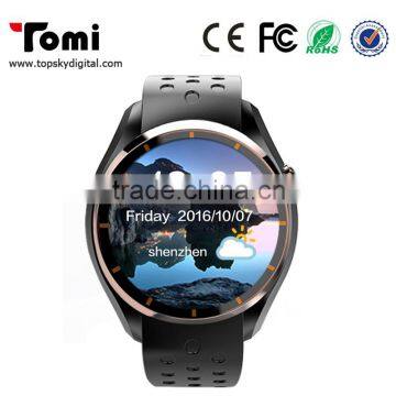 3G Heart Rate Monitor Pedometer G-sensor Wifi GPS Smart Watch photo-5