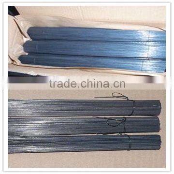 Manufacture of cut black annealed tie wire