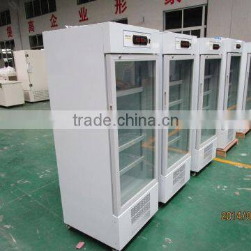 260L Pharmacy Hospital Single Temperature Glass Door Medical Storage Refrigerator photo-5