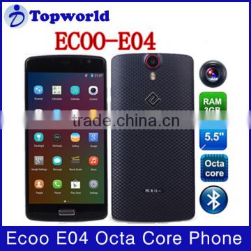 Hottest phone Ecoo E04 Aurora Plus 3GB/16GB Android 5.0 Lollipop MTK6752 64 Bit Octa Core 4G FDD LTE Smartphone