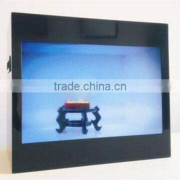 42 inch indoor standing advertising transparent LCD display