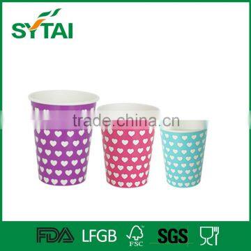 High quality ripple paper cup/ kraft paper cup12oz double wall paper cups