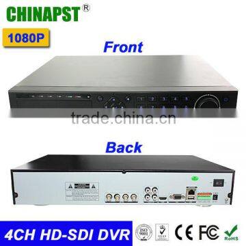 Best 1080P 4 Channel master HD DVR Equipment FCC,CE,RoHS approved PST-HD-DVR04