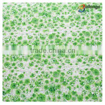 2014 Made in China latest net dress designs Guipure lace fabric Customized Flower base woven fabric