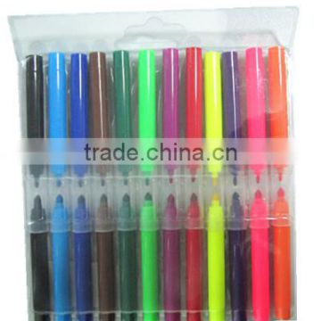 two side water color marker double side water color pen