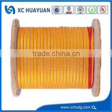 Enameled Fiber Glass Covered Flat Aluminum Wire
