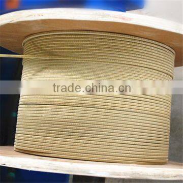 Fiberglass covered aluminum flat wire hot sales