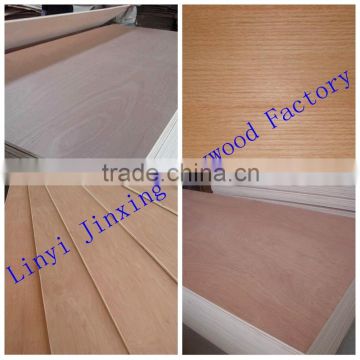 Linyi 1220*2440MM Decorative Plywood, Melamine Plywood