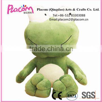 2016 Best Selling Fashion Lovely Customize Kid Toys and Gifts Wholesale Plush Toy Frog