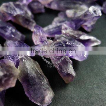 40cm String,about 70pcs,0.8-30mm Nugget Random Shape Purple Natural Raw Amethyst Stone Loose Beads Findings Supplies 3030001 photo-5