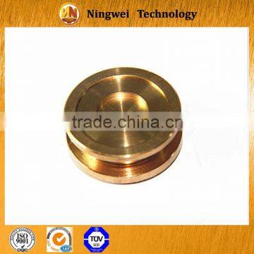 Brass belt pulley used in water jet machinery by machining