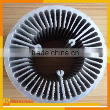 Extrude Aluminum Alloy Heat Sink Profile Tube