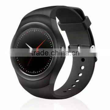 2016 New Product Smart Watch Android/IOS Digital-watch Bluetooth Reloj Inteligente SIM Round Heart Rate Monitor Watch Clock photo-2