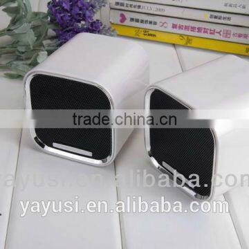 2.0 Portable Mini Computer Speaker With Passive Vibration Membrane at Backside ,hot New Products for 2015,speaker Box photo-2