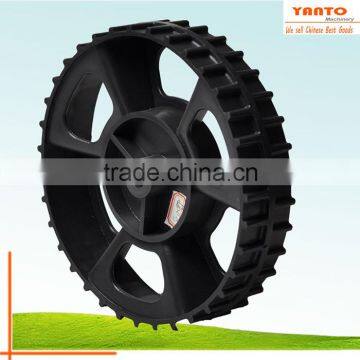 800P Yanto plastic wheel mower spare parts lawn mower wheel