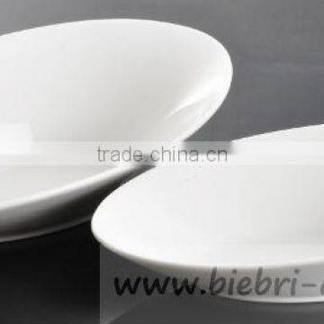 Super White Logo Decal Artwork Custom Design All Size Restaurant Hotel Home Porcelain Ceramic Soup Bowl