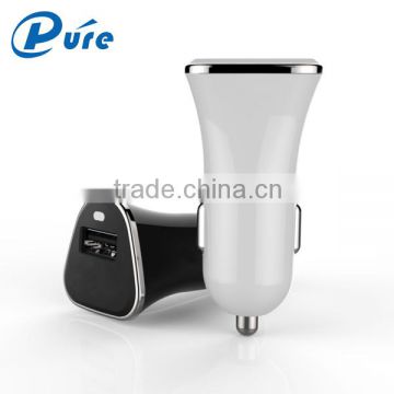 Factory Hot Sale Newest CE/RoHS/FCC Certified 1.5A/2A/3A output Quick Charge 3.0 Car Charger one USB Phone Charger