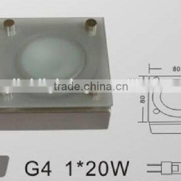 High Quality product China square Cabinet Light with G4 1*20W D013