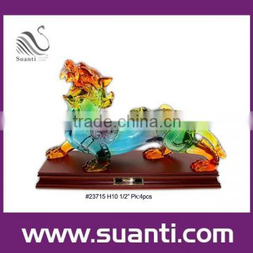 2015 newly small home decorative resin lucky sculpture