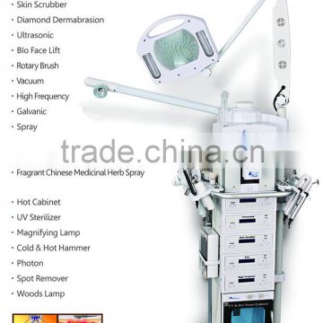 Hot Sale 2015 Beauty Salon Galvanic Equipment Multifunction Facial Ultrasonic Machine