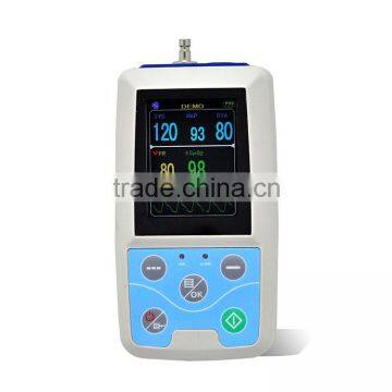 2016 New Product Big Color LCD 24 Hours SpO2 Ambulatory Monitoring ABPM System photo-5