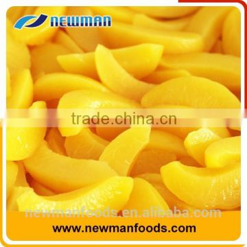 China new crop high quality canned peach halves slices different spec