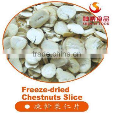 Organic Freeze Dried Chestnuts fruit Chips