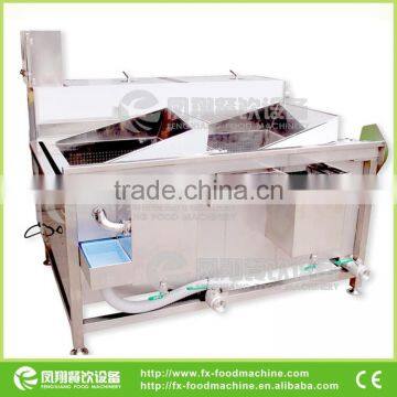 Commercial Automatic Two Tanks Vegetable and Fruit Washing Machine photo-2