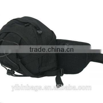 Black High Quality Fashion Black Waist Bags WB009 photo-2