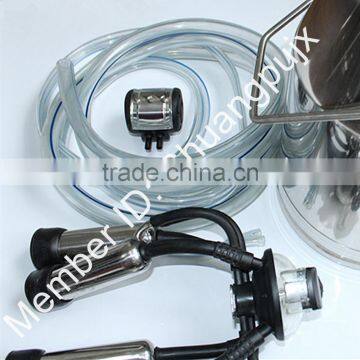 Stainless Steel Single Milk Bucket Cluster, Portable Cow Milker Pail Bucket Group, Milking Machine Accessories photo-3