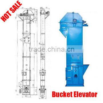 Bulk material Vertical Bucket Elevator / bucket elevator for sale