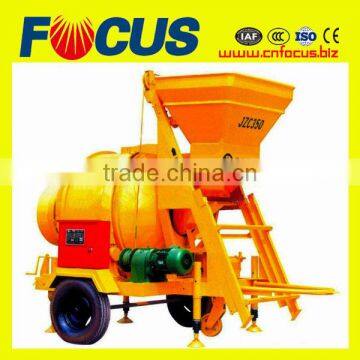 Factory price 350L JZC350 small rotary concrete mixer with lift hopper