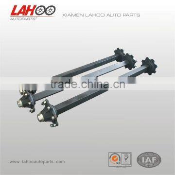 agricultural trailer axle and wheels