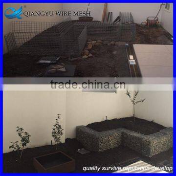 galvanized garden gabion/ welded galvanized gabion baskets for sale