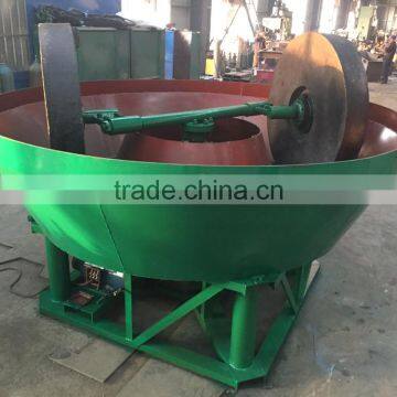 Large capacity 1200A gold wet pan mill, wet pan mill price supplier