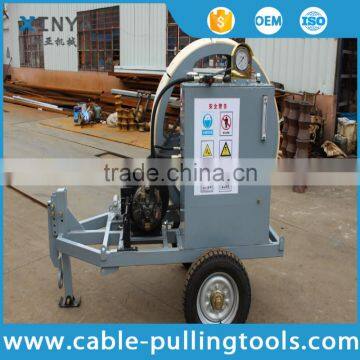 0.75Ton/7.5KN Hydraulic brake cable laying tensioner for pulling or stringing