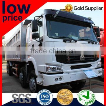 CHINA SINOTRUK 420hp LOW PRICE HOWO 8X4 DUMP TRUCK FOR ETHIOPIA