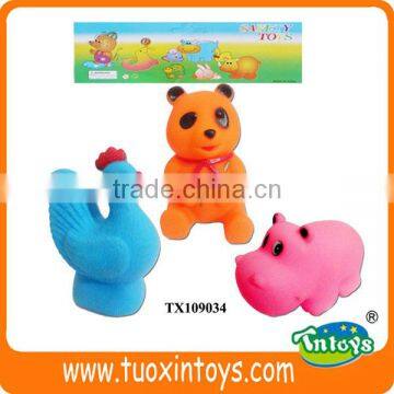 plastic hippo, bear soft toy, cock toy